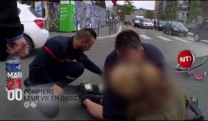 Pompiers, leur vie en direct,-La victime du métro - nt1 - 02 05 17