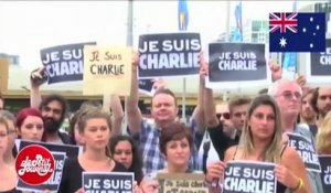 Le zapping du 9/01 : Le monde entier rend hommage à Charlie Hebdo
