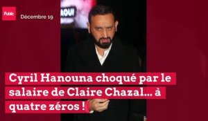 Cyril Hanouna choqué par le salaire de Claire Chazal... à quatre zéros !