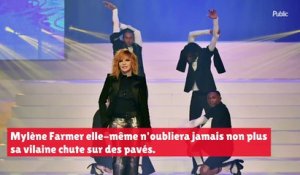 La chanteuse Mylène Farmer victime d'une violente chute en pleine rue... le bilan est lourd
