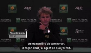 Zverev sur son pétage de plombs à Acapulco : « Le pire moment de ma vie » - Tennis - ATP