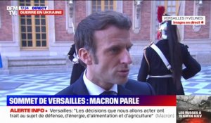Gaz russe: pour Emmanuel Macron, "nous devons nous préparer à tous les scénarios"
