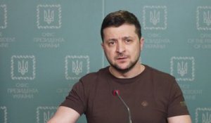 Volodymyr Zelensky: "Les occupants veulent humilier notre peuple"