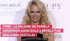 TPMP : Le salaire de Pamela Anderson dans DALS 9 révélé par Benjamin Castaldi !