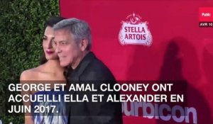 George et Amal Clooney : découvrez les premiers mots de leurs jumeaux !