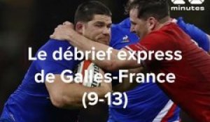 Rugby : Le débrief de Pays de Galles - France (9-13)