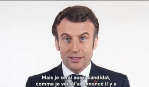 Présidentielle : Dans une nouvelle vidéo d'une vingtaine de minutes, le président de la République révèle les premiers détails de son projet pour la France