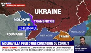 Guerre en Ukraine: en Moldavie, la peur d'une contagion du conflit