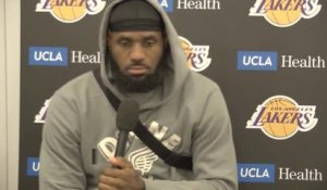 Lakers - LeBron : ''Les mots me manquent''