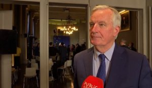 "Valérie Pécresse est à la hauteur" de la crise ukrainienne, assure Michel Barnier