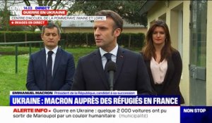 Emmanuel Macron sur l'accueil des réfugiés: "Nous en avons la capacité, nous en avons le devoir"