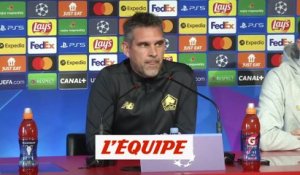 Gourvennec : « On a fait un bon match à l'aller » - Foot - C1 - Lille