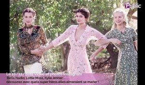 Exclu Vidéo : Kylie Jenner, Bella Hadid, Lottie Moss : Découvrez avec quels super héros elles aimeraient se marier !