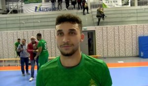 Interview maritima: Adam Arbaa après l'amical entre la sélection du Maroc et Martigues Handball