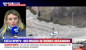 DOCUMENT BFMTV - Un volontaire de l'armée ukrainienne révèle des images prises par drone et dénonce un crime de guerre