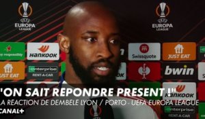La réaction du buteur Moussa Dembélé - Lyon / Porto - UEFA EUROPA LEAGUE