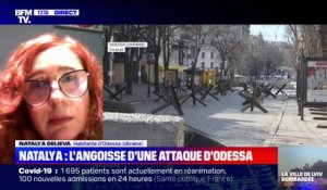 Natalya Delieva, habitante d’Odessa: “Je ne veux pas quitter ma terre natale car, si tout le monde s’enfuit, qui défendra notre terre ?”