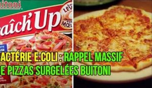 Bactérie E.coli : rappel massif de pizzas surgelées Buitoni