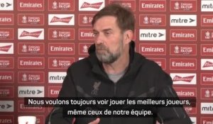 Liverpool - Klopp : "Le football est le seul sport de contact où il n'y a pas de pause"