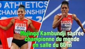 Athlétisme Mujinga Kambundji sacrée championne du monde en salle du 60 m
