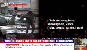 Guerre en Ukraine: des échanges accablants entre des soldats russes et leurs proches