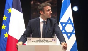 Emmanuel Macron: "Israël et la France sont ensemble déterminés à vaincre le terrorisme sous toutes ses formes"