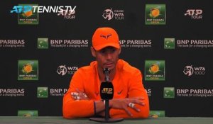 Indian Wells - Nadal : "Quand j'essaie de respirer, c'est douloureux et très inconfortable"