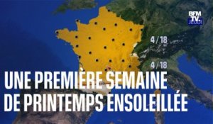 Cette première semaine de printemps s’annonce douce et très ensoleillé