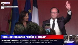 Présidentielle 2022: François Hollande "fidèle et loyal" à Anne Hidalgo