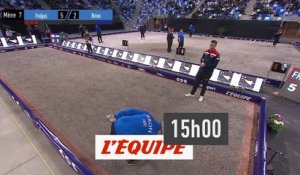 Rennes, 1/2 - Tête à tête, Coupe de France 2022 - Bron - Fréjus - Pétanque - Replay