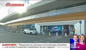 Decathlon annonce la "suspension" de ses activités en Russie
