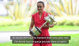 WTA - Barty : "Je ne changerais rien et je n'ai aucun regret"