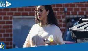 Rihanna enceinte : craquante en robe et baskets avec A$AP Rocky, derniers achats avant l'accouchemen