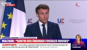 Emmanuel Macron annonce une opération humanitaire de grande ampleur pour évacuer "celles et ceux qui veulent quitter Marioupol"