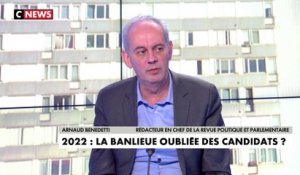 Arnaud Benedetti : «Emmanuel Macron, lorsqu’il est élu en 2017, il a suscité une forme d’espoir dans l’électorat de banlieue»