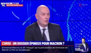 Roland Lescure: "La Corse fait partie de la France, la Corse fait partie de la République et cela ne changera pas"