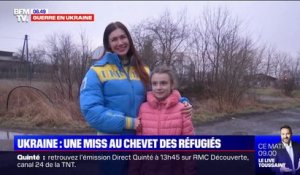 "Je me rends compte que ces titres, ce ne sont pas que des moments heureux, c'est aussi une responsabilité": cette ancienne miss Ukraine a décidé de rester au chevet des réfugiés