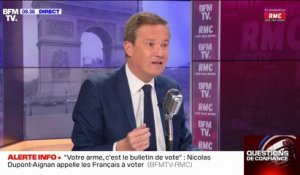 Nicolas Dupont-Aignan: "Je consulterai les Français par référendum sur les grands choix du pays"