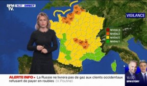 11 départements placés en vigilance orange neige-verglas par Météo France