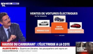 Les ventes de voitures électriques explosent à cause de la flambée des prix des carburants