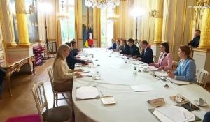 Le président français apporte son soutien au maire ukrainien de Melitopol
