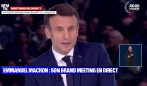 Emmanuel Macron: "Il nous faut protéger nos enfants des violences qu'ils subissent"