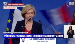 Valérie Pécresse: "Élire une femme présidente de la République, cela doit changer les choses pour toutes les femmes de France"
