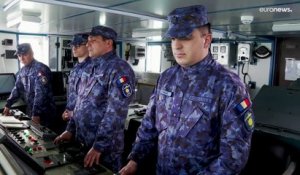 Mines en mer Noire : en état d'alerte, la marine roumaine multiplie les exercices de simulation