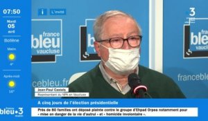Jean-Paul Castels, soutien de Philippe Poutou et représentant du NPA en Vaucluse