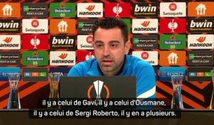 Quarts - Xavi : “Dembélé peut devenir le meilleur en travaillant”