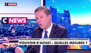 Nicolas Dupont-Aignan : «Si les Français croient encore en Emmanuel Macron, je ne peux plus rien faire pour vous»