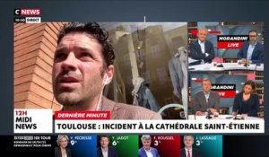 Cathédrale St-Etienne à Toulouse: Un homme dépose un colis devant les marches de l'autel avant de prendre la fuite - Gérald Darmanin annonce la fin de l'opération de police