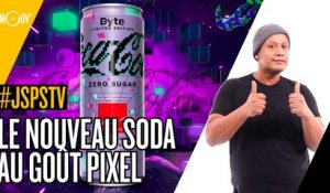 Je sais pas si t'as vu... Le nouveau soda au goût Pixel !
