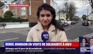 Ukraine: Boris Johnson en visite de solidarité auprès de Volodymyr Zelensky à Kiev